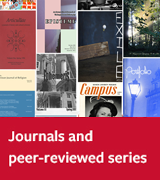 Journals and peer-reviewed series