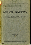 The Seventy-first Annual Catalog of Denison University for the year 1901 1902