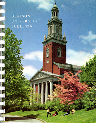 &Quot;Denison University Bulletin, A College Of Liberal Arts And Sciences Fo&Quot;