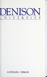 Catalog Denison University 1996-1998
