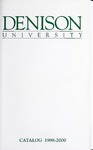 Catalog Denison University 1998-2000