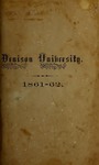 Catalogue of the Officers and Students of Denison University 1861-62