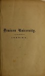 Catalogue of the Officers and Students of Denison University 1863-1864