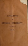 Catalogue of Denison University 1869-1870