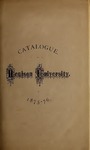 Forty-Fifth Annual Catalogue of the Officers and Students of Denison University 1875-1876