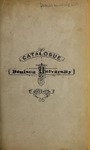 Forty-Sixth Annual Catalogue of the Officers and Students of Denison University 1876-1877