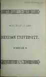Fifty-Second Annual Catalogue of the Officers and Students of Denison University 1882-1883